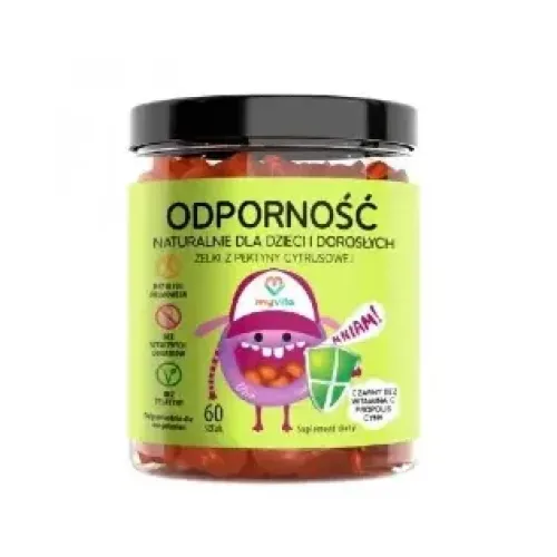myvita żelki naturalne odporność 60 szt suplement diety