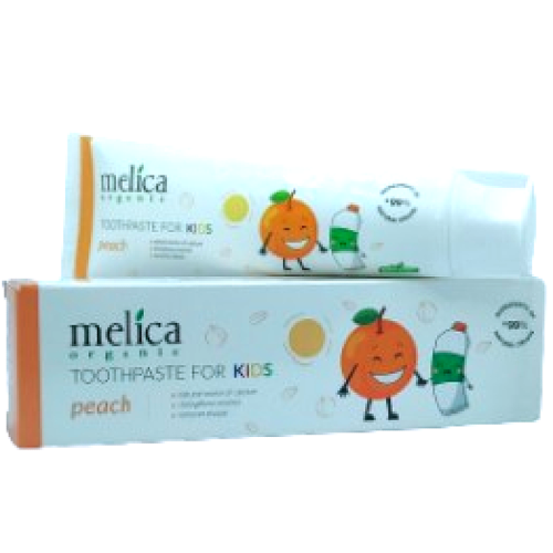 melica organica pasta do zębów dla dzieci bez fluoru brzoskiwinowa 100 ml