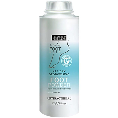 Chłodzący puder do stóp z mentolem – Beauty Formulas