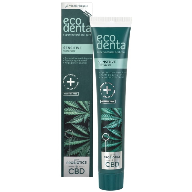 ecodenta-pasta-do-zebow-cbd + probiotyki 75ml.