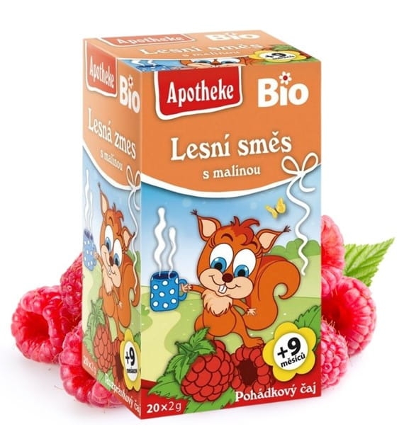 Herbatka Dla Dzieci Owoce leśne z maliną 20x2g