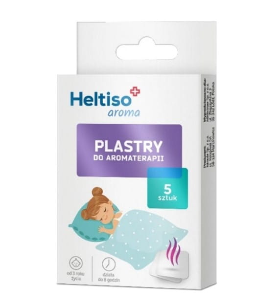 heltiso aroma plastry aromaterapeutyczne na zatoki 5 sztuk