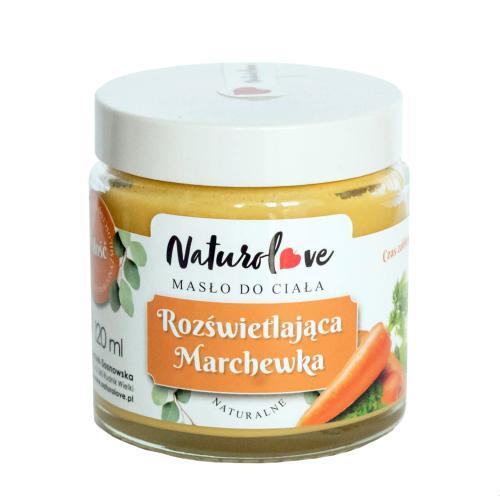 naturalne masło do ciała z mango i drobinkami złota 60 ml